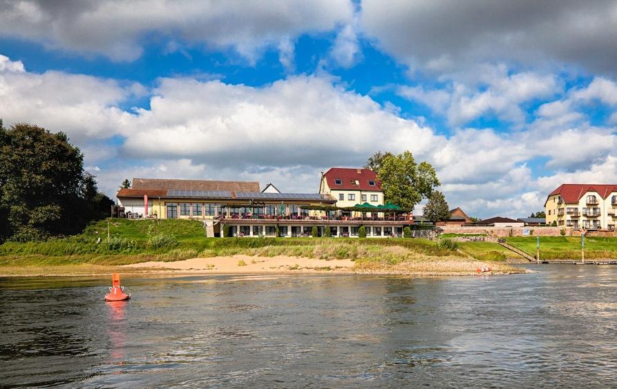 Elbterrassen Zu Brambach Hotel Dessau-Rosslau Buitenkant foto